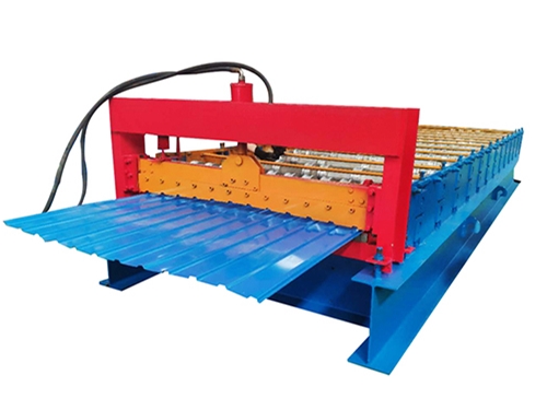 Analysis of rolling process principle of color steel tile press