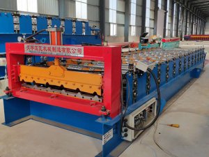 steel corrugated sheet profile roll forming