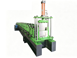 Gutter roll forming machine