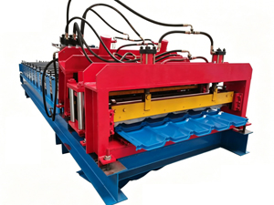 Glazed tile roll forming machine
